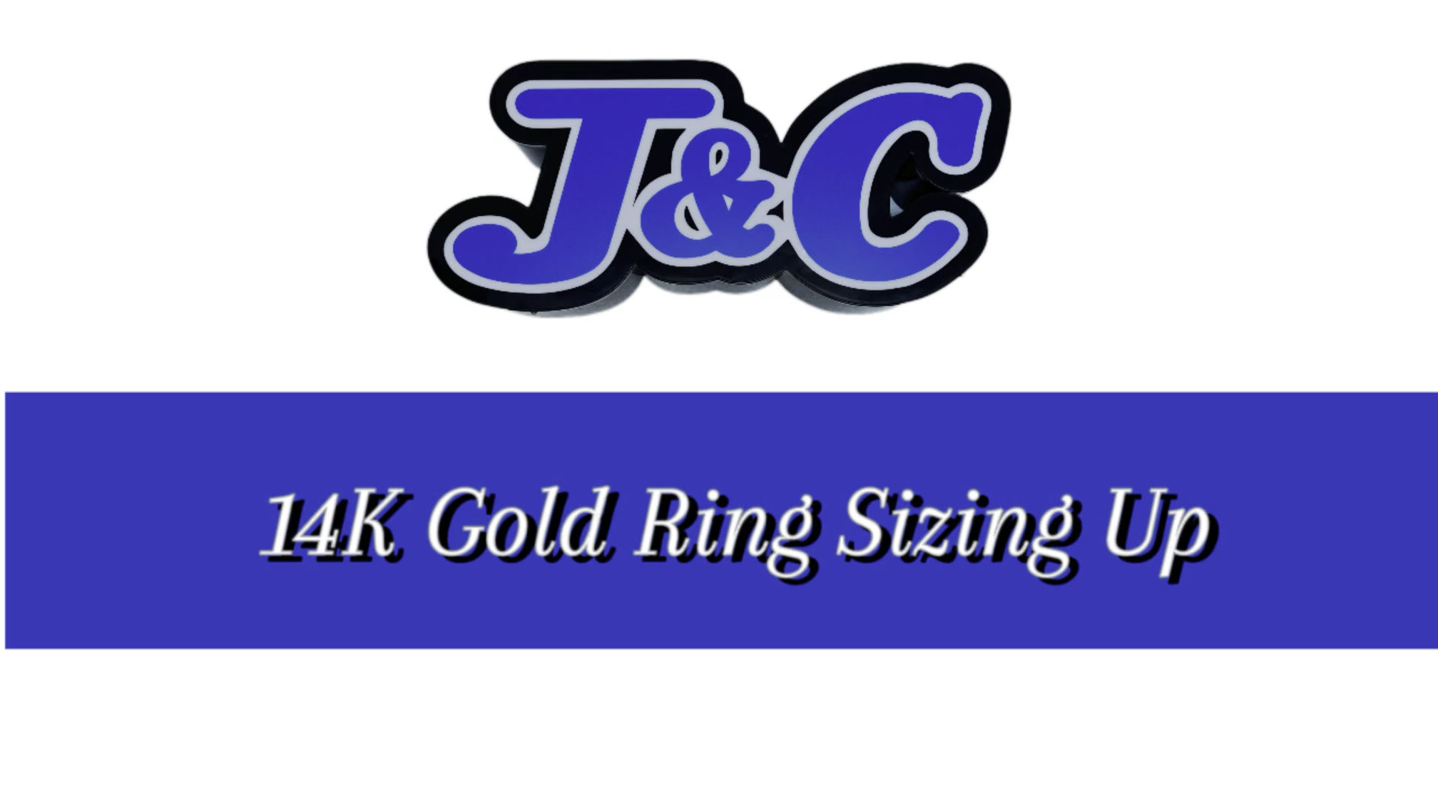 14K Gold Ring Sizing Up